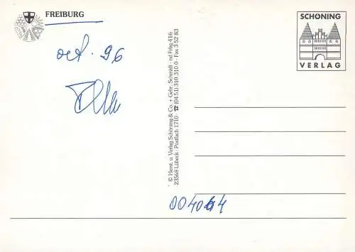 Germany Freiburg bei Nacht