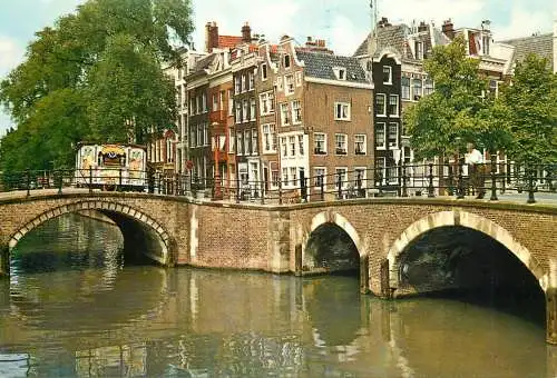 Netherlands Amsterdam Keizersgracht - Reguliersgracht at the seven bridges
