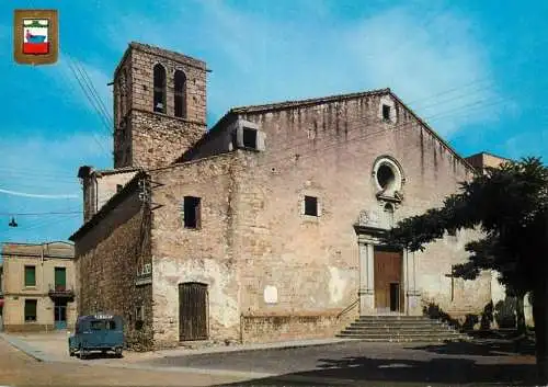Spain Gerona Caldas de Malvella churchs