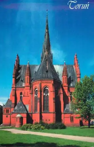 Poland Porun Neo-Gothic garrison church of St Catherine