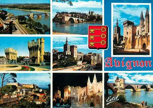 France Avignon city multi view