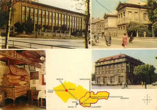 Slovakia Martin multi view & map