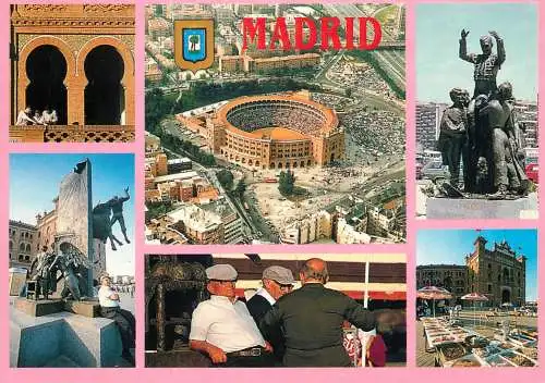 Spain Madrid multi view