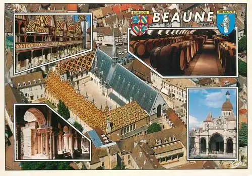 France Cote d'Or Beaune multi view