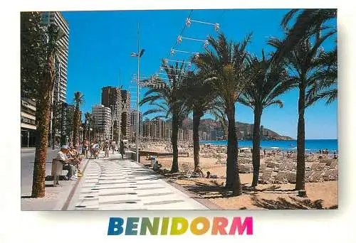Spain Benidorm Playa de Levante