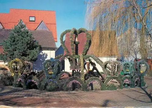 Germany Der Bieberbacher Osterbrunnen