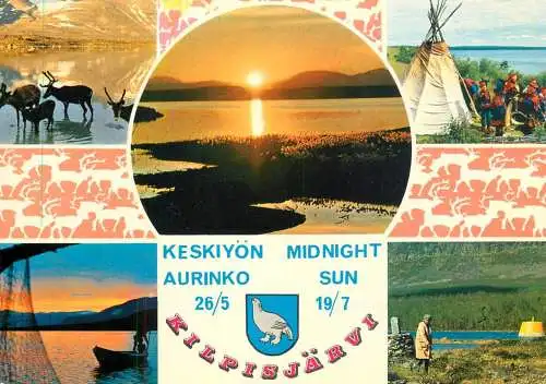 Finland Suomi greetings from the land of Midnight sun