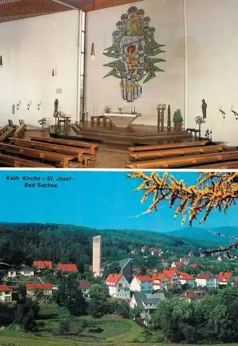 Germany Bad Sachs kath kirche