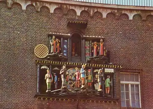 Hungary Szeged chiming clock