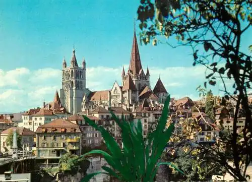 Switzerland Lausanne cathedral