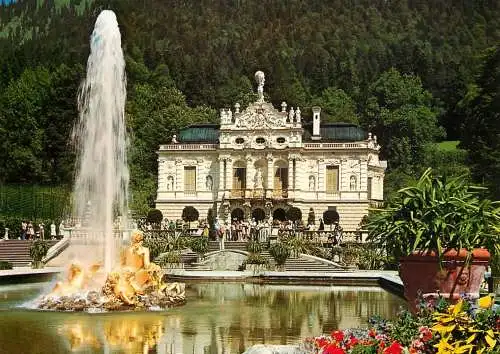 Germany royal castle of Linderhof