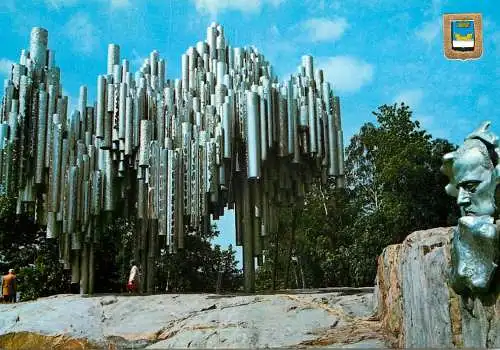 Finland Helsinki Jean Sibelius monument