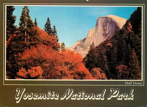 United States CA California Yosemite National Park 1986