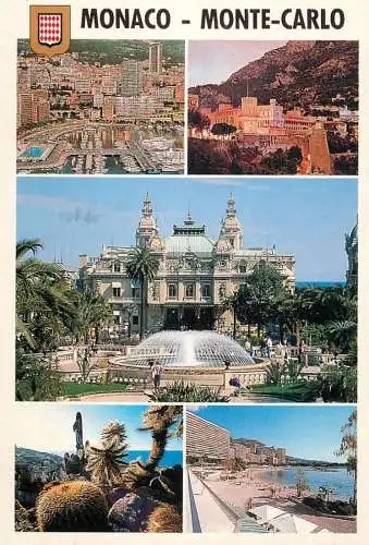 Monaco > Monte-Carlo palace casino fountains