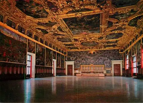 Italy Venice Ducal Palace council of the elders room