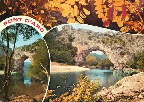 France les Gorges de l'Ardeche le pont d'Arc