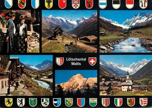 Switzerland Wallis Lotschental coat of arms