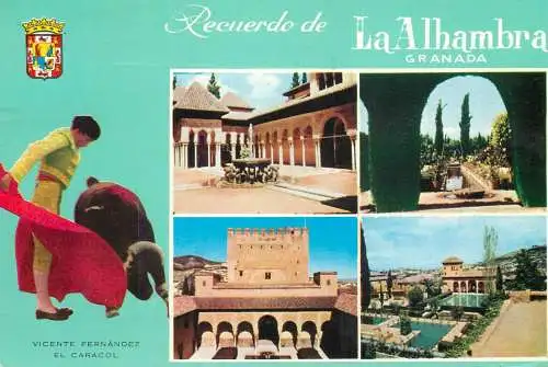Spain Granada la Alhambra torreador