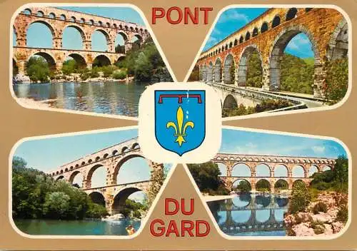 France Provence saouvenir du pont du Gard 1979