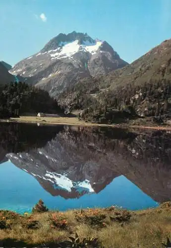 Switzerland Cavloccio See und Piz del Forno bei Maloja