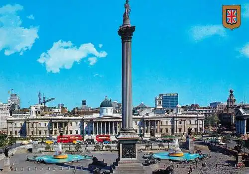 United Kingdom England London Trafalgar Square Nelson column
