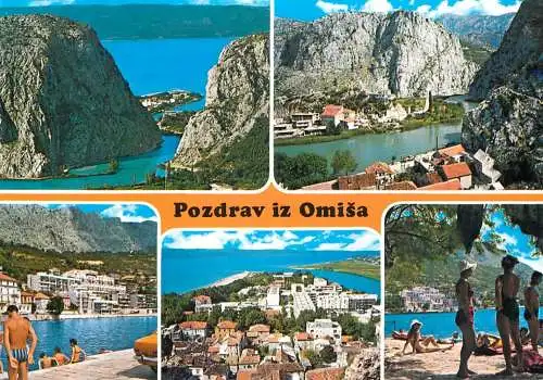 Croatia Split Dalmatia Omiš caostal paradise