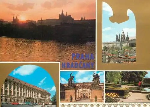 Czech Republic Prague panorama Hradcan