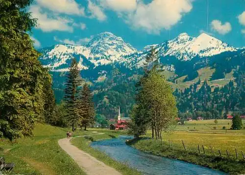 Germany Hohenluftkurort Bayrischzell blick zum Wendelstein