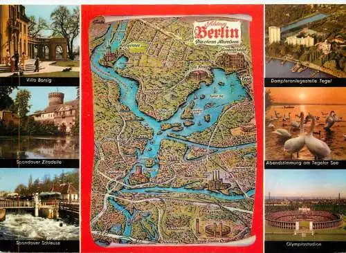 Germany Berlin Villa Borsig Spandauer Zitadelle Schleuse Tegel Olympiastadium