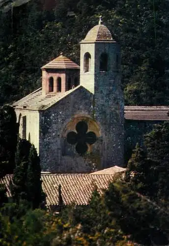 France Aude Narbonne abbaye de Fontfroide 1983