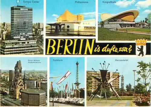Germany Berlin Europa Center Philharmonie