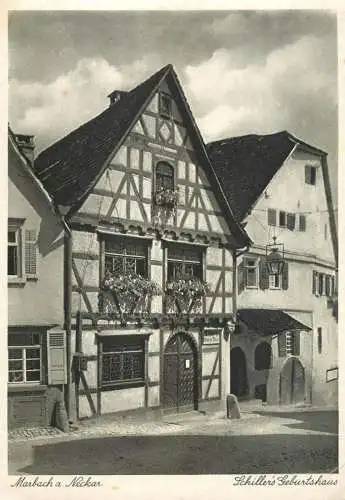 Germany Marbach am Neckar Schiller's Geburtshaus