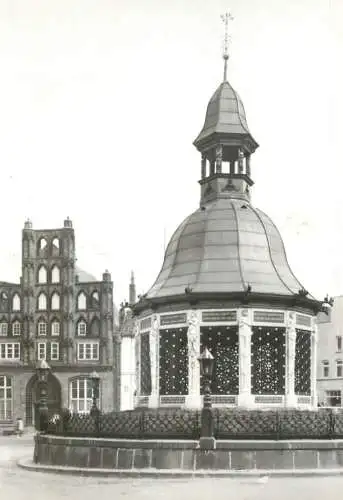 Germany Wismar Wasserkunst Kulturdenkmal von internationalem Rang
