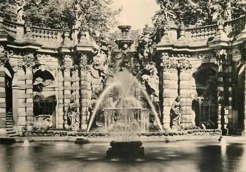 Germany Dresden Zwinger Kaskades des Nymphenbades