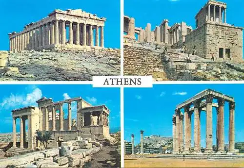 Greece Athens the Propylaea of the Acropolis