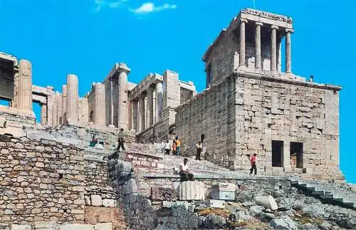 Greece Athens the Propylaea of the Acropolis