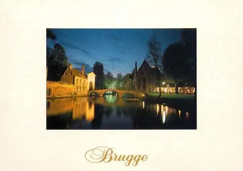 Belgium Brugge entrance to the Beguinage