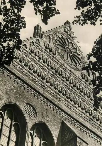 Germany Wismar Nikolaikirche Sudgiebel