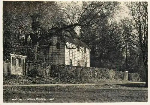 Germany Weimar Goethes Garten-Haus