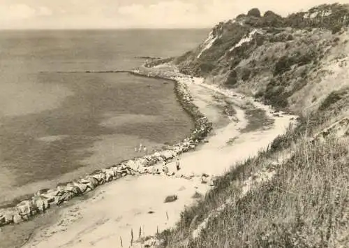 Germany Insel Hiddensee Steilkuste am Dornbusch