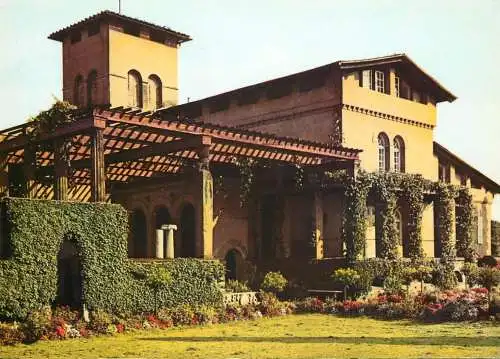 Germany Potsdam Sanssouci palace gardens Romain baths