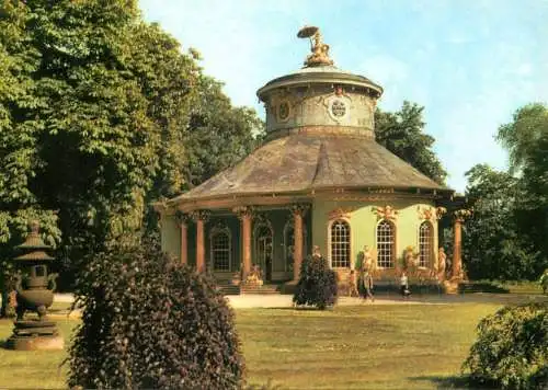 Germany Potsdam Sanssouci palace gardens Chinese tea house