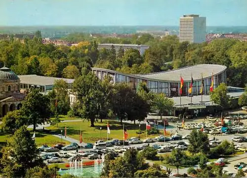 Germany Karlsruhe Festplatz mit Schwarzwaldhalle