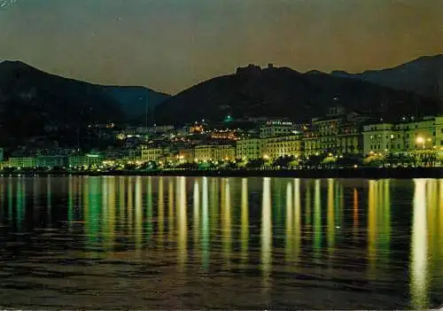 Italy Salerno night view