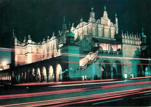 Poland Krakow Rynek Glowny Sukiennice