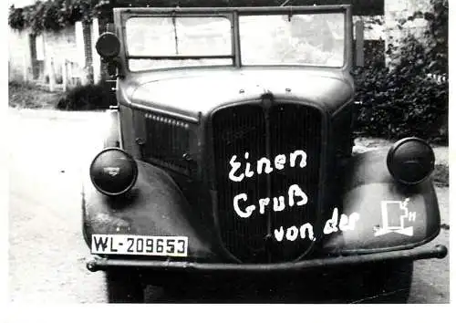 Vintage classic car photo