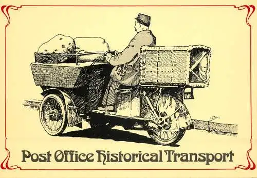 England Sittingbourne Kent Post Office historical transport experimental post car 1910