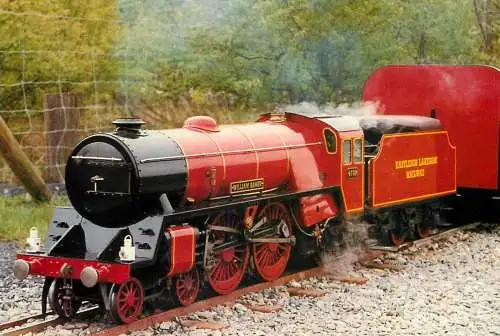 England Eastleigh Lakeside Railway "William Baker" train