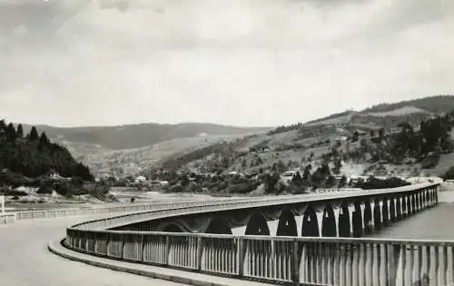 Romania Bicaz Viaductul de la Poiana Teiului