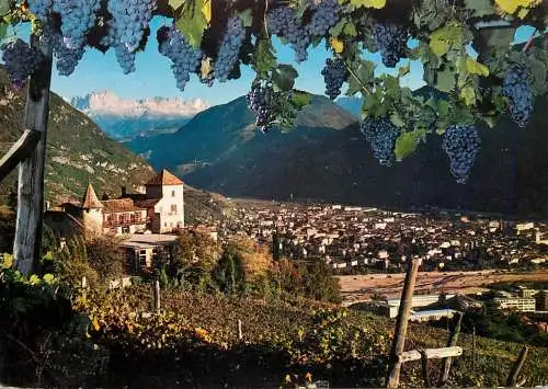 Italy Bolzano panoarama verso il Catinaccio